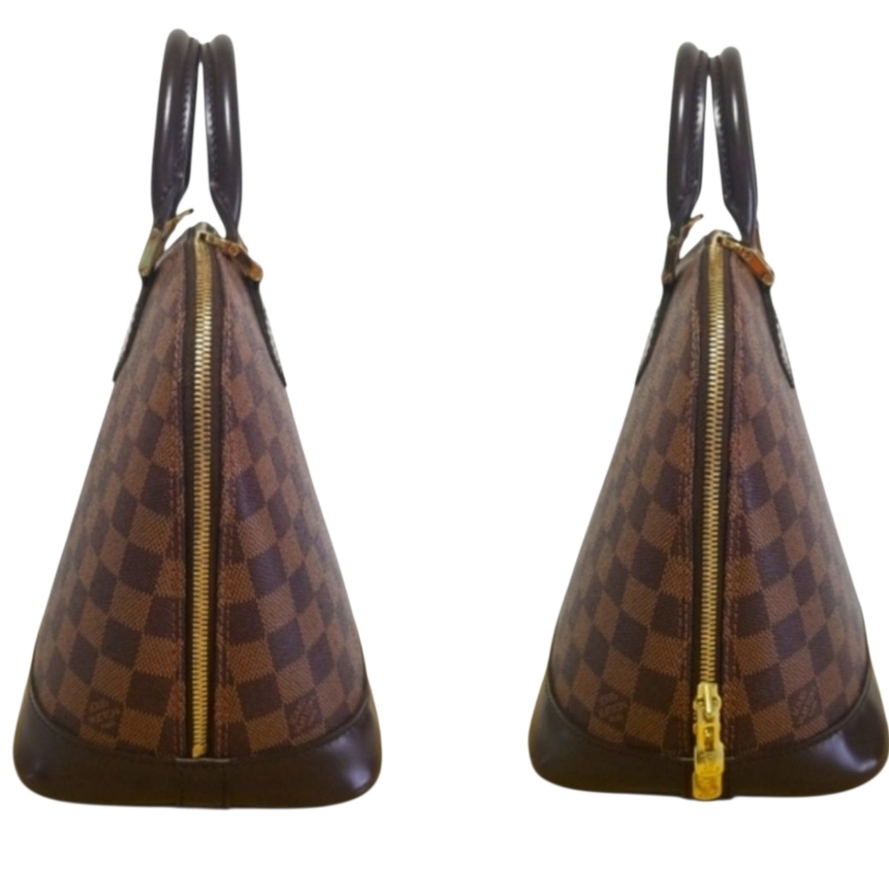 🚫SOLD🚫-Louis Vuitton Damier Ebene ALMA PM Handbag-Dustbag Included-EUC - Picture 5 of 17